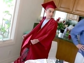 Valedictorian Hungers For Sucking And Fucking In The Bathroom